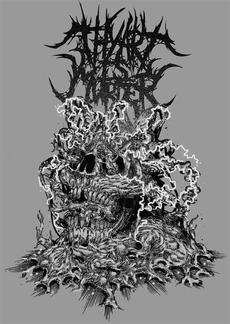 Art Work By Leonardo Bimbati Cover Thy Art Is Murder Metal Band Logos