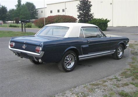 Caspian Blue 1965 Ford Mustang Hardtop Photo Detail