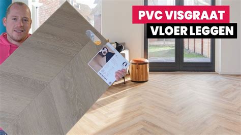 Pvc Visgraat Vloer Leggen Van Het Merk Mflor Pvc How To Install A Pvc