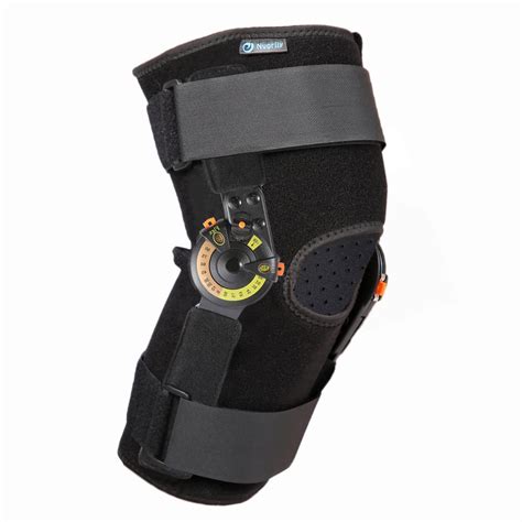 Nvorliy Hinged Orthopedic Rom Knee Brace With Side