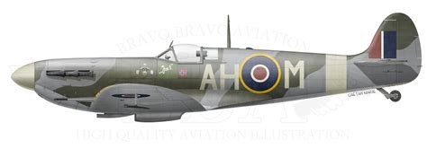 Spitfire Mk Vs Of The Royal Air Forces Norwegian Squadrons Gaëtan