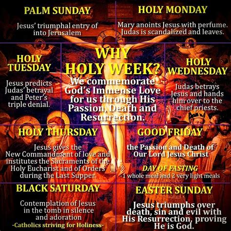 Why Is Holy Week Called Holy Holy Week Catholic Prayers Catholic