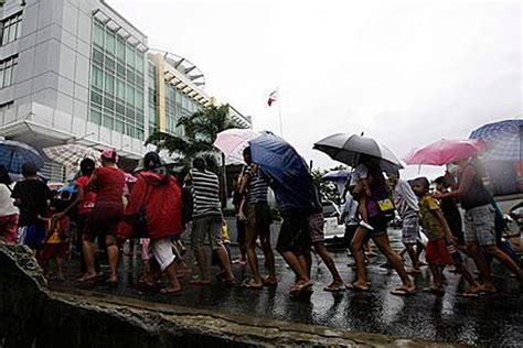 Eighth Tropical Storm Sweeps Across Northern Philippines