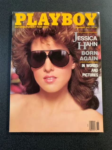 PLAYBOY NOVEMBER 1987 Jessica Hahn Cover Pam Jean Stein Playmate