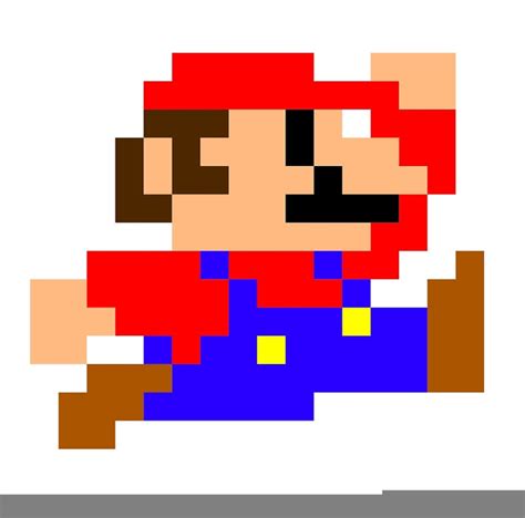 Super Mario Pixel Free Images At Clker Vector Clip Art Online