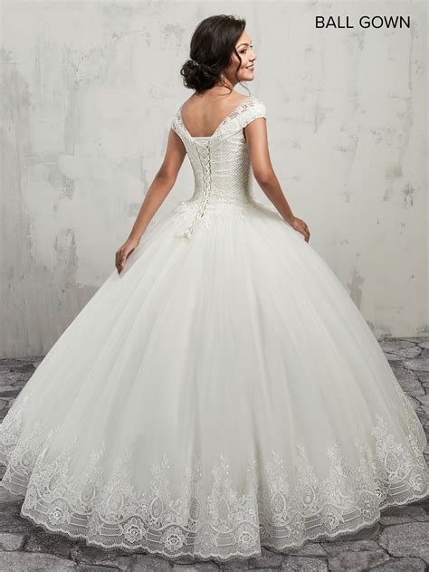 Bridal Ball Gowns Style Mb6002 In Ivory Or White Color