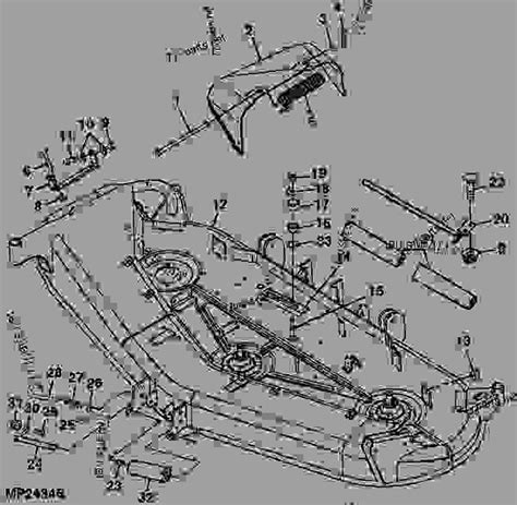 John Deere Z425 54 Inch Mower Deck Parts Auto Electrical Wiring Diagram