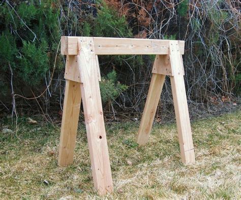 The Best Sawhorse Strong Cheap And Easy Easy Woodworking Projects