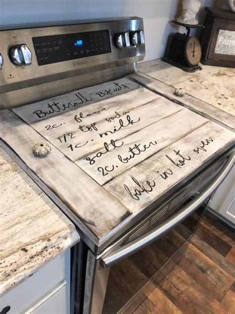 No thanks, my dollar store diy is prettier, too. Noodle board stove cover stovetop cover boards for stove | Etsy | Painting furniture diy, Stove ...