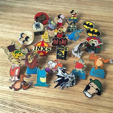 80s Vintage Pins Cute