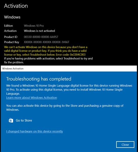 We Found A Windows 10 Home Single Language Digital License For This