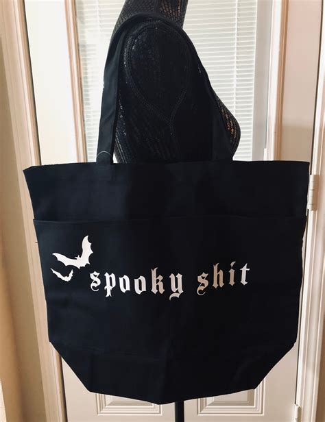 Goth Tote Bags Goth Totes For Women Spooky Bitch Goth Etsy