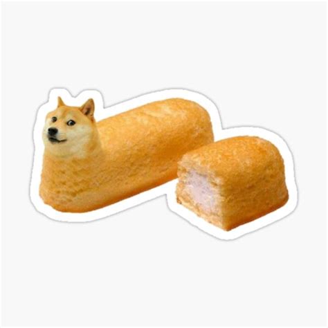 Doge Twinkie Meme Sticker For Sale By Redakhatib Redbubble