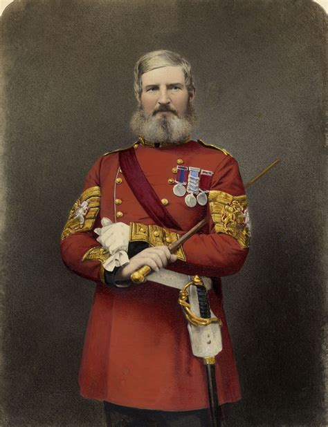 Sergeant Major Edwards In His Striking Dress Uniform