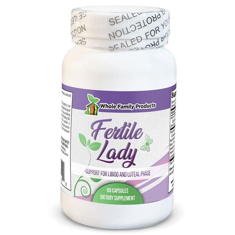 Fertile Lady Capsules Herbal Fertility Supplement For Women