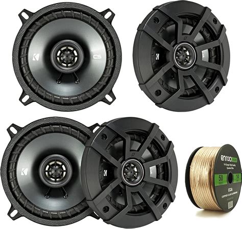 Car Speaker Package Of 4x Kicker 43csc5 450 Watt 5 14