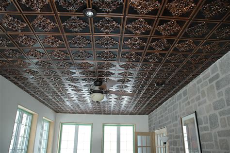 Original tin ceiling tiles cost at least six times more than that and cannot be easily cut to fit like these can. Faux Tin Antique Ceiling Tiles by www.talissadecor.com ...