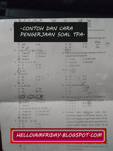 Contoh soal analogi verbal dan jawabannya. Contoh dan Cara Mengerjakan Soal TPA Part1 | HELLO FRIDAY