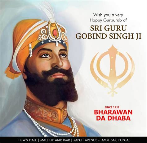 Wish You All A Very Happy Gurpurab Of Sri Guru Gobind Singh Ji Guru Gobind Singh Best Web