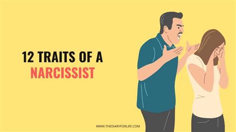 Traits Of A Narcissist Thediaryforlife