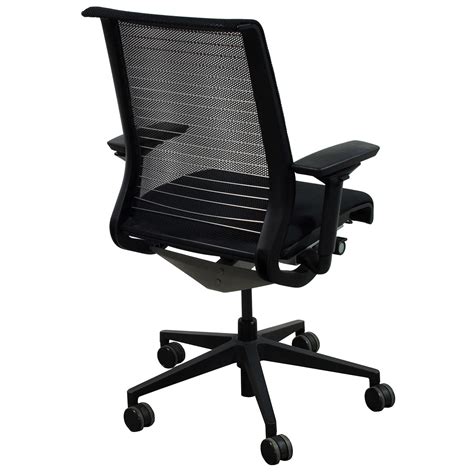 We make every effort to give you current product availability. Steelcase Think Used Task Chair, Black Mesh - National ...
