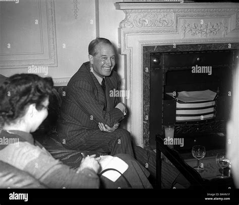 Maurice Chevalier Actor April 1955 Stock Photo Alamy