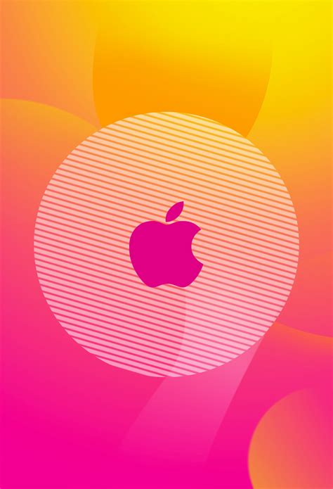 Pink Apple Wallpaper For Iphone 11 Pro Max X 8 7 6 Free Download