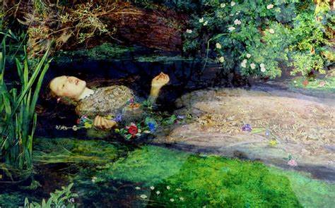 Site Of John Everett Millais Ophelia As It Is Now On Hogsmill River