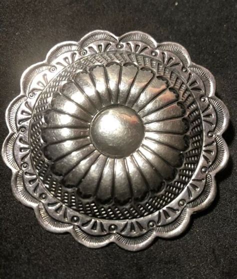 J Blackgoat Native American Indian Antique Pin Brooch In Sterling Silver Ebay