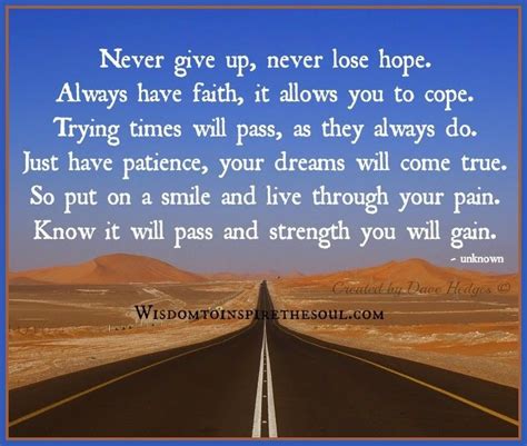 Pin By Kathy Flanagan On Sayings Never Lose Hope Lost Hope Never