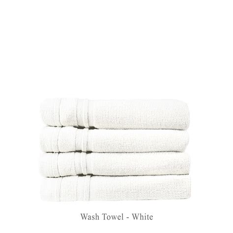 Melange Home Luxury Hotel Cotton Turkish Towel Collection Washcloth