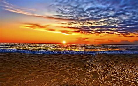 Just Beautiful Beach Sunset Wallpaper [1920x1200]