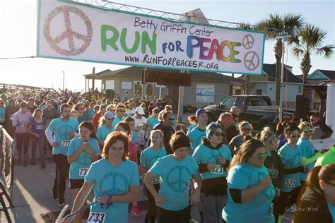 By doing this, 148 students and employees raised money for. Run For Peace 5k