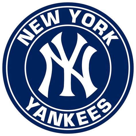 New York Yankees Circle Logo Vinyl Decal Sticker 10 Sizes Etsy België