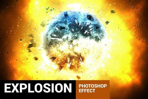Explosion Photoshop Action Photoshop Painting Photoshop Photoshop