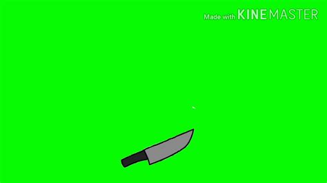 Gacha Life Knife Green Screen Blood Imagesee