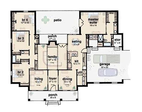 2000 Sq Ft Ranch Style House Plans