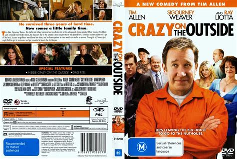Crazy On The Outside 2010 Ws R4 Movie Dvd Cd Label Dvd Cover