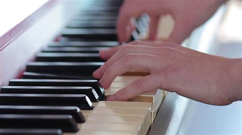 Girl Hands Playing Piano Free Hd Stock Footage 79 Youtube