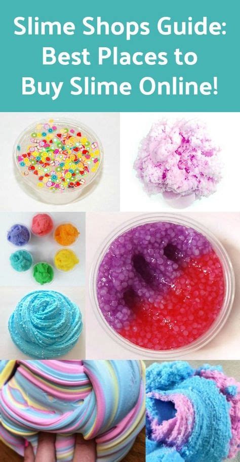 Slime Shops Guide Where To Buy Slime Online Kids Crafts Kids