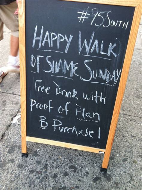 Retail Hell Underground Sidewalk Bar Signage Eases The Sunday Shame