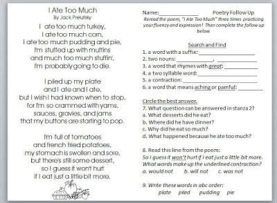 3 Stanzas 6 Lines Each