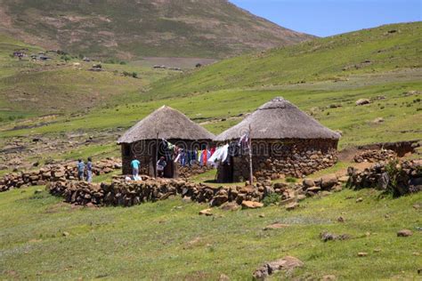 Basotho Traditional Hut Stock Photo Image Of Basotho 2014852