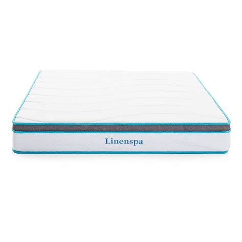 Linenspa 8 Inch Memory Foam And Innerspring Hybrid Mattress Twin