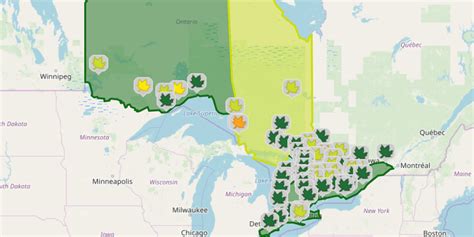 This Fall Foliage Map Shows When And Where The Leaves Will Peak Near