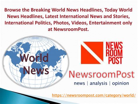 Ppt Breaking World News Headlines Latest International