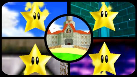 Super Mario 64 All Castle Secret Stars Youtube