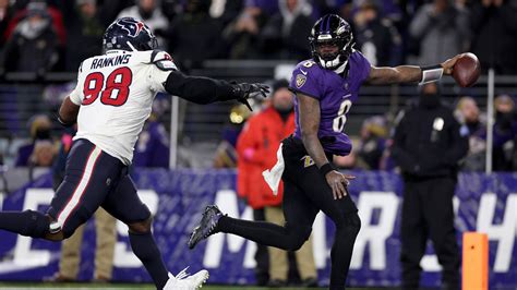 Lamar Jackson Stats Vs Texans Ravens Star Proves Hes Quarterbacky