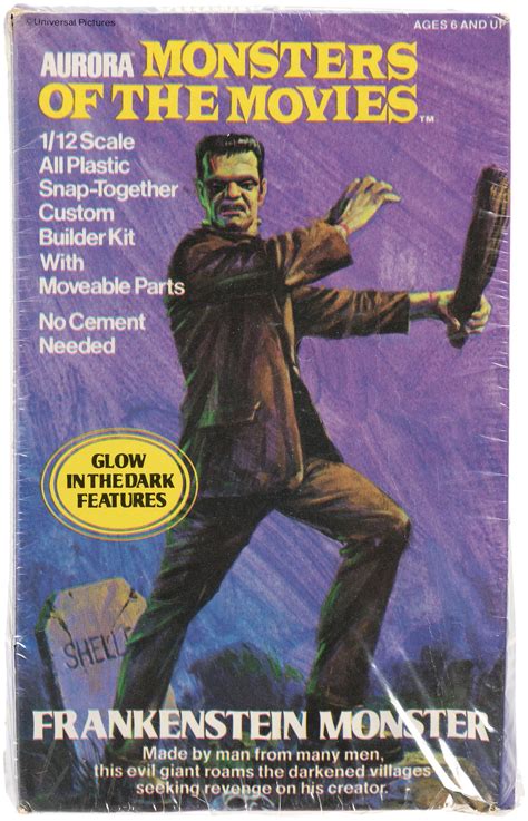 Hakes Aurora Monsters Of The Movies Frankenstein Factory Sealed
