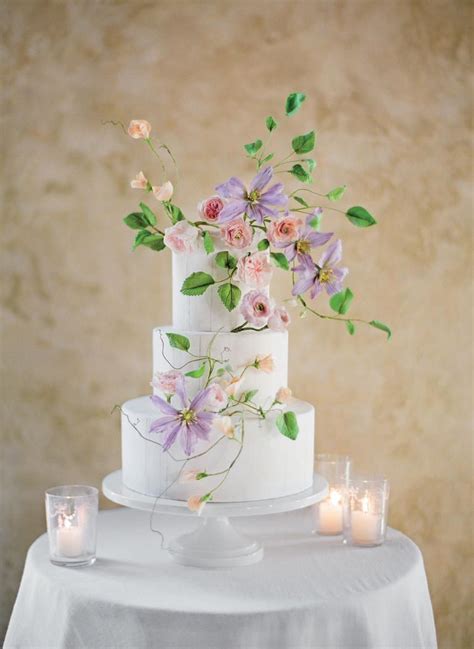 A Wedding Styled To Pastel Perfection Pastel Wedding Cakes Floral